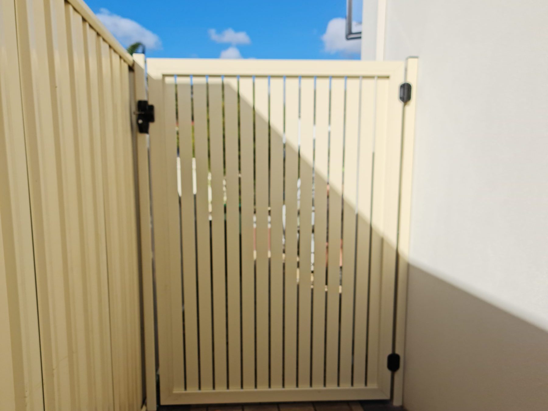 Gate colour matched to a Colorbond fence in Perth