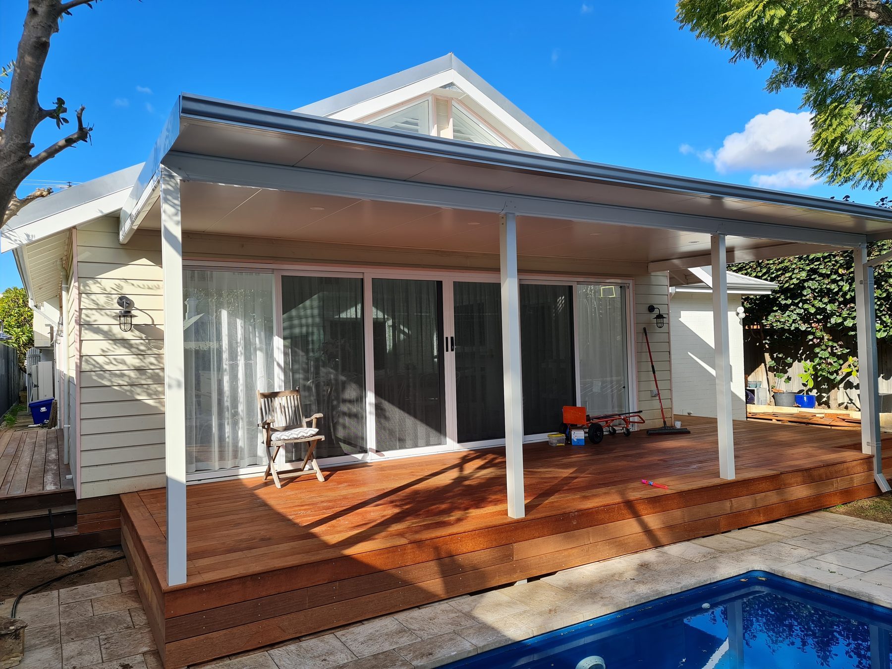 Outback Cooldek insulated patio roofing in Perth