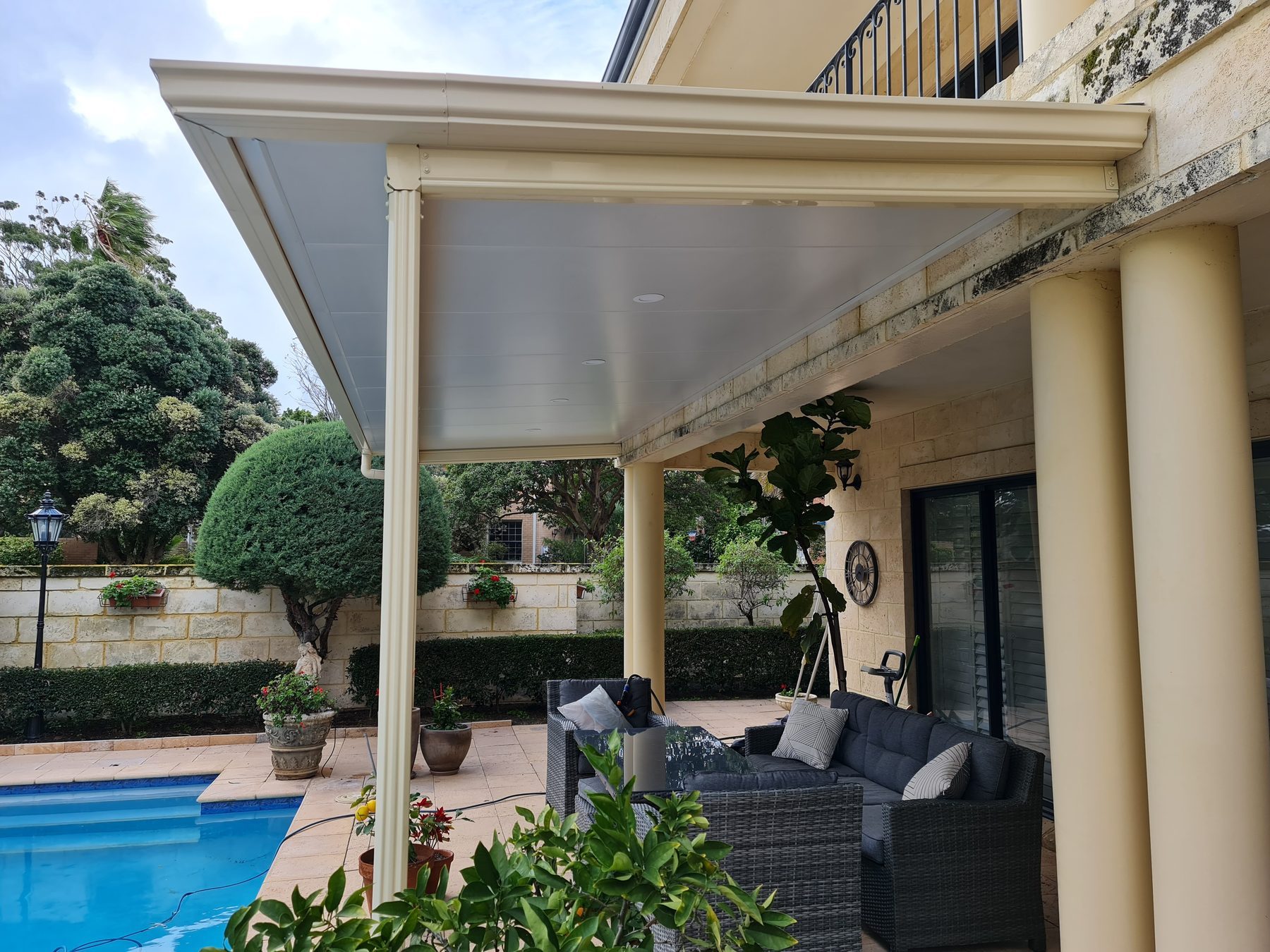Outback Cooldek insulated patio roofing in Perth