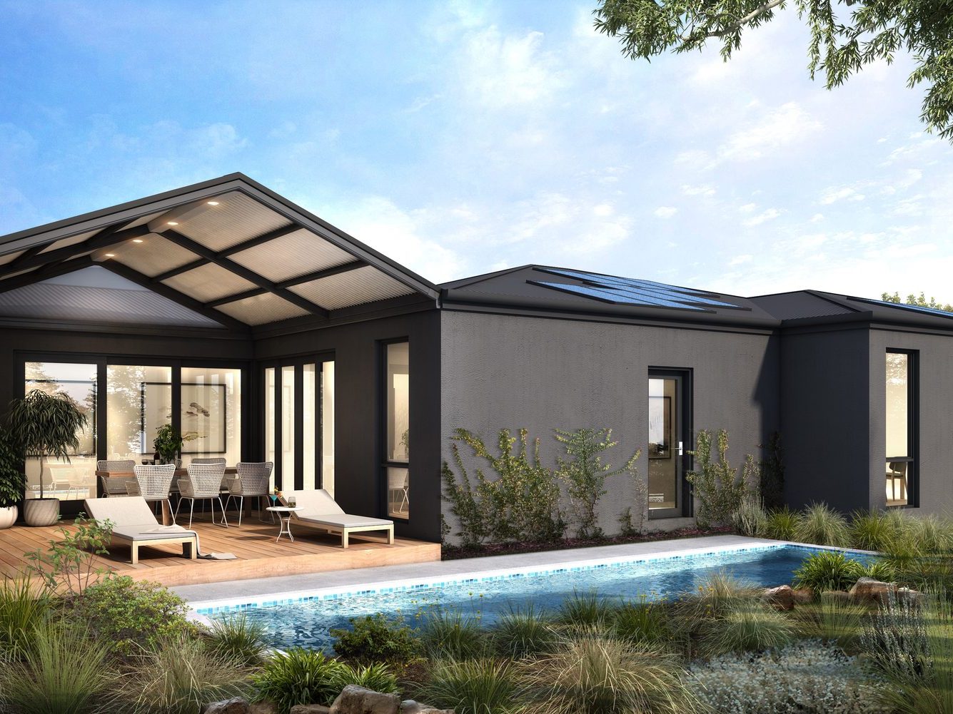 Stratco Outback New Generation Gable patio