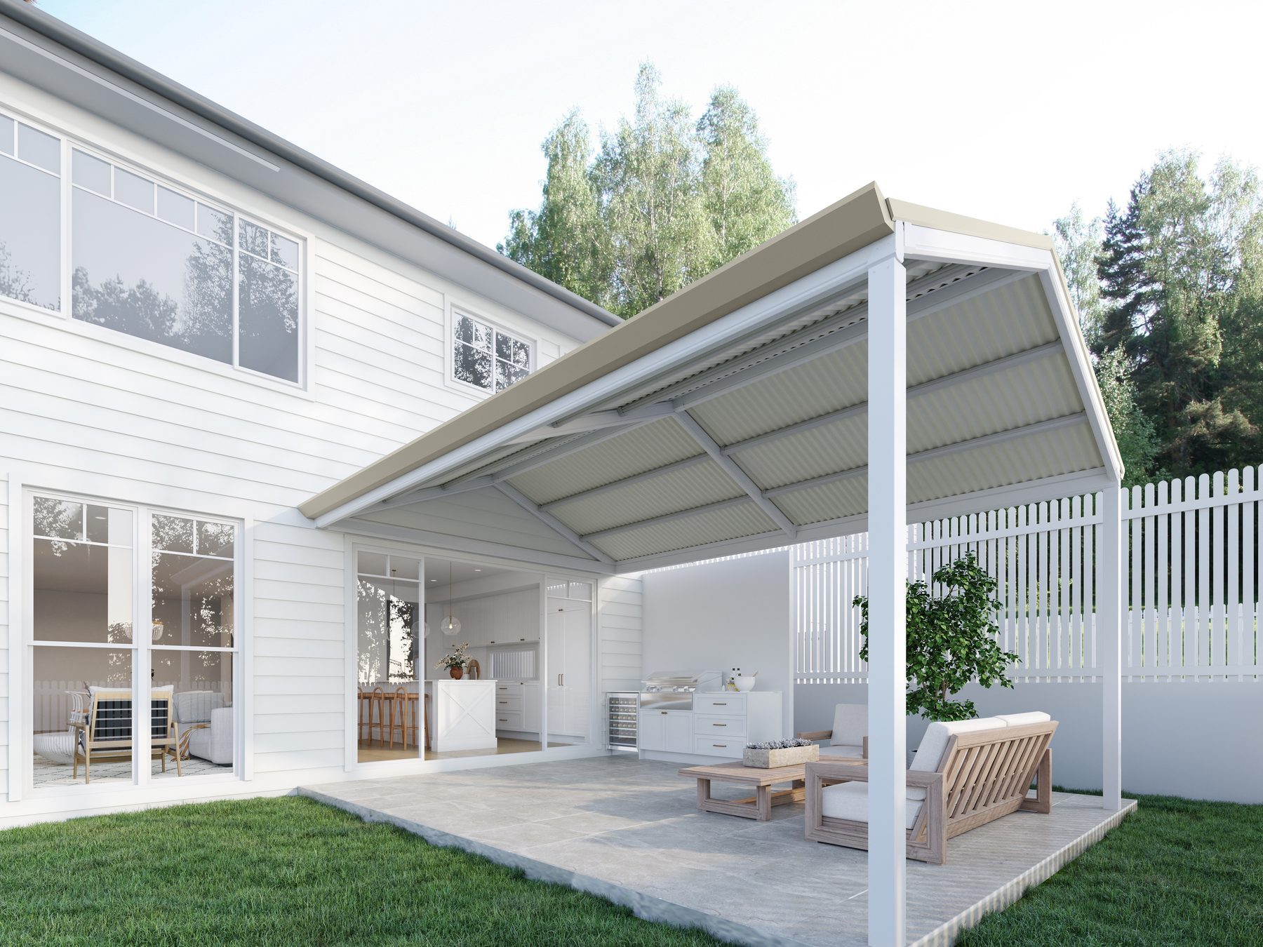 Stratco Outback New Generation Gable patio