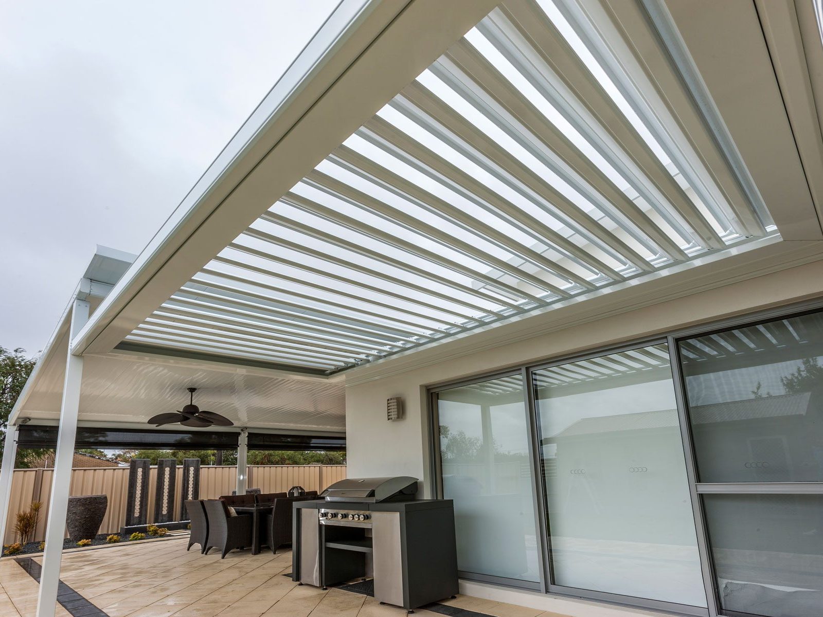 Stratco Outback Sunroof louvre roof in Perth